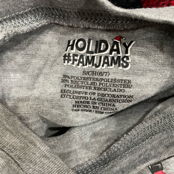 🎄BUNDLE - Kids Christmas Pajamas, Size 6, Used, 2 Sets of Long Sleeve/Pa… - Picture 4 of 5